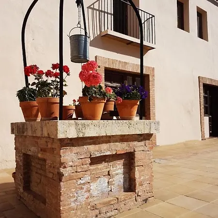 Hétvégi ház Masia De San Juan Casa Numero 1 En Castillo Con Piscina Y Aire Acondicionado Segorbe